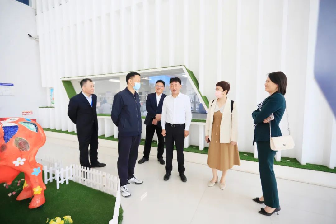 世界杯官方入口| 省农投集团董事长李晓寰一行莅临世界杯官方入口调研指导工作