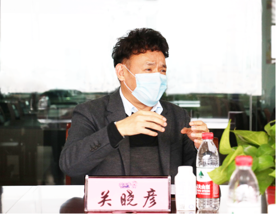 省委统战部副部长张红林一行莅临世界杯官方入口乳业集团 调研复工复产暨二七区民营经济发展工作座谈会