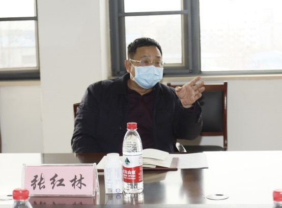 省委统战部副部长张红林一行莅临世界杯官方入口乳业集团 调研复工复产暨二七区民营经济发展工作座谈会