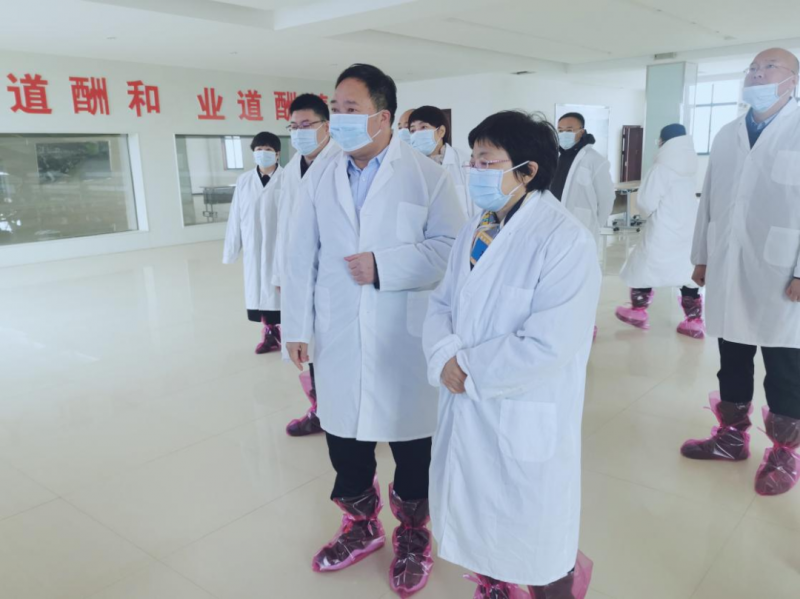 河南省郑州市人民政府副市长李凤芝一行莅临世界杯官方入口河南瑞亚参观调研