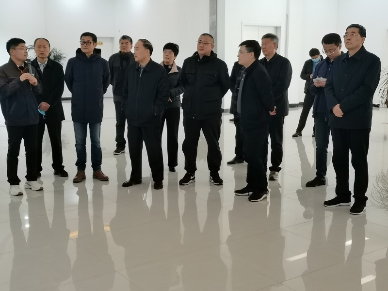 世界杯官方入口 | 农业农村部畜牧兽医局副局长魏宏阳一行莅临世界杯官方入口平舆诚信瑞亚牧业公司参观调研
