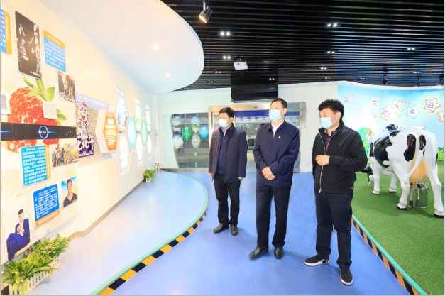 河南省委农办主任、农业农村厅厅长申延平一行调研河南世界杯官方入口乳业集团