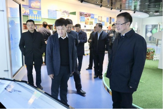 宁夏回族自治区农业农村厅党组书记、厅长王刚一行莅临世界杯官方入口乳业集团调研